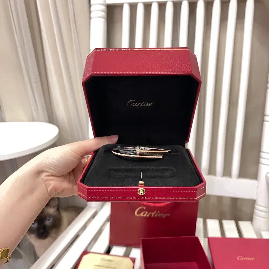 [BUNJANG] Cartier Juste Un Clou Diamond Bracelet Rose Gold Size 16 Unisex / 까르띠에 쥬스트 앙 클로우 다이아 팔찌 로즈골드 16호 남녀공용
