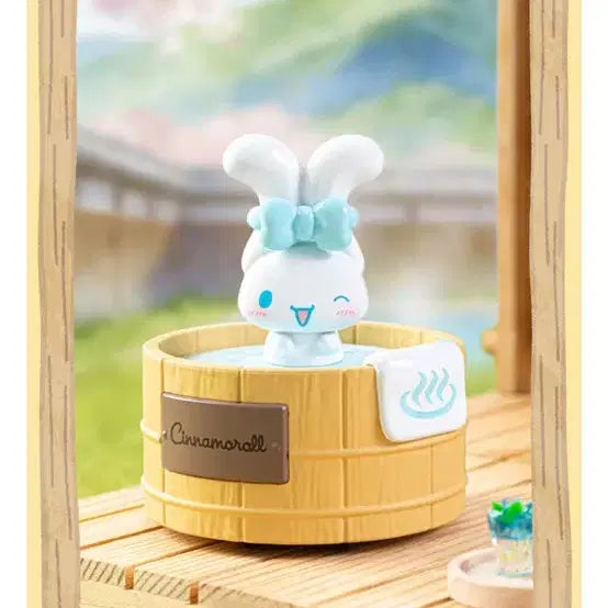 [BUNJANG] Sanrio Cinnamoroll Hot Spring Figure / 산리오 시나모롤 핫스프링 온천 피규어