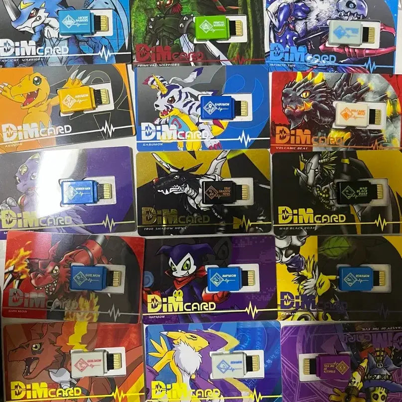[BUNJANG] Digimon Dim Card Collection / 디지몬 딤카드 모음