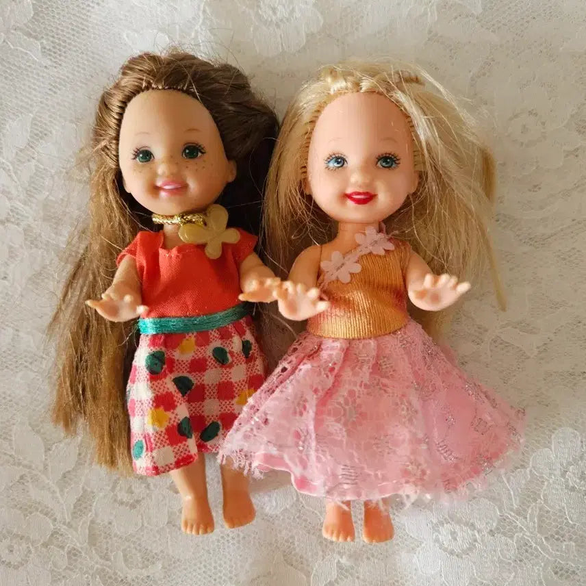 [BUNJANG] Vintage Barbie Kelly Chelsea Doll Set / 빈티지 바비인형 켈리인형세트/첼시