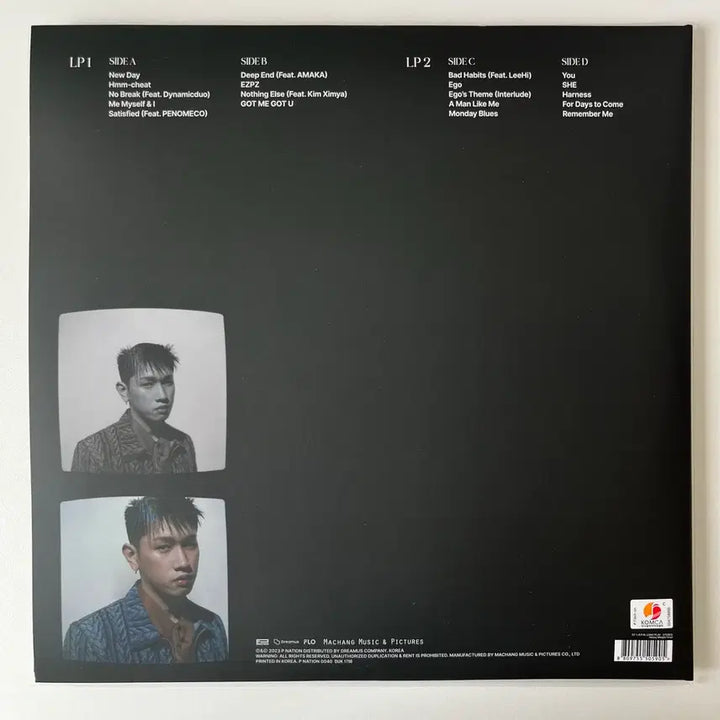 [BUNJANG] Crush - wonderego LP Concert Edition / Crush(크러쉬) - wonderego(원더이고) LP 콘서트반
