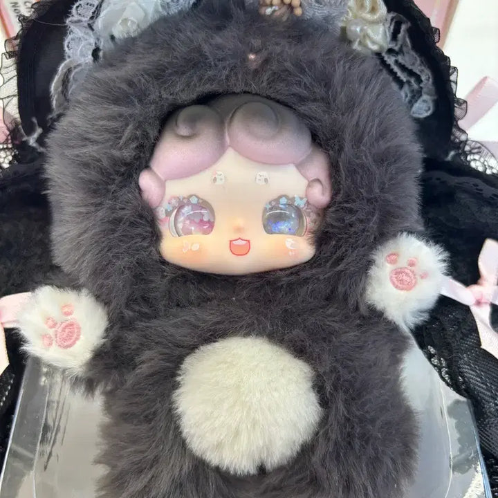 [BUNJANG] Bamtökki Teatime Junseek Black Two-Eye Card Case / 밤토끼 v6 티타임 준시크 검정