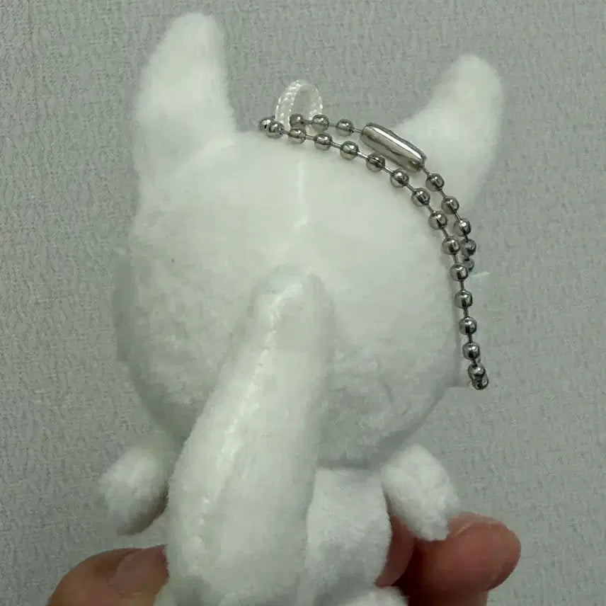 [BUNJANG] BTS Jin Seokjin White Fox Doll Keychain / 방탄소년단 BTS 진 석진 jin 포토톡 인형 키링 ㅅㅊ 해피 에코 포카