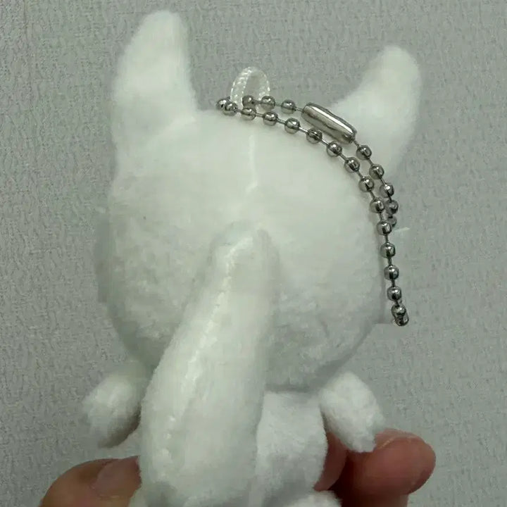 [BUNJANG] BTS Jin Seokjin White Fox Doll Keychain / 방탄소년단 BTS 진 석진 jin 포토톡 인형 키링 ㅅㅊ 해피 에코 포카