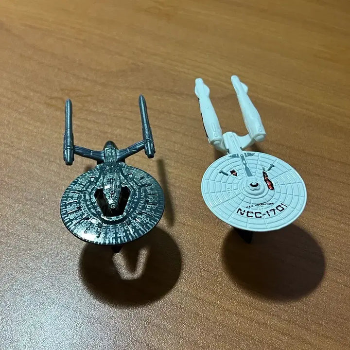 [BUNJANG] Hot Wheels Star Trek U.S.S. Enterprise NCC-1701 &amp; U.S.S. Vengeance Bundle Set (Die-cast) / 핫휠 스타트렉 startrek U.S.S. 2종 일괄 (다이캐스트)