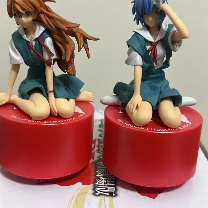 [BUNJANG] Evangelion Asuka &amp; Rei Classic Music Box / 급처) 에반게리온 아스카 레이 고전 오르골