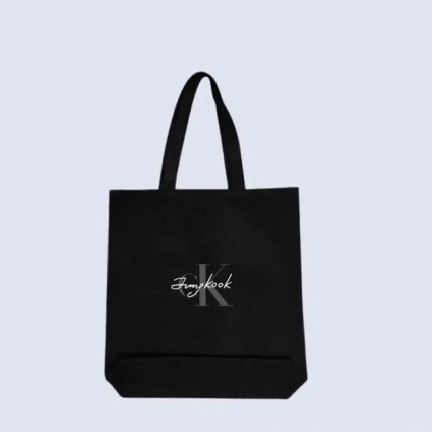 [BUNJANG] Jungkook Collaboration Eco Bag Black / 정국 콜라보 에코백 블랙