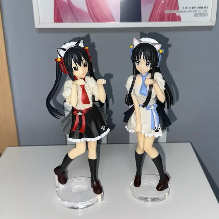 [BUNJANG] K-On! Cafe Nyan Base DIY Set Azusa Mio / 피규어X) 일괄!! 케이온 카페냥 발판 DIY 세트 아즈사 미오