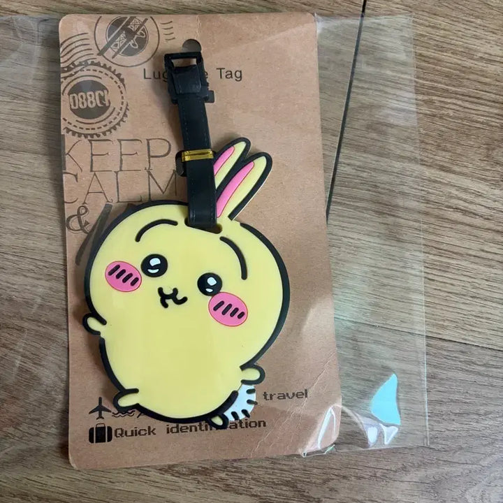[BUNJANG] MONZAKGUI Usagi Luggage Tag / 먼작귀 우사기 러기지 택 미사용