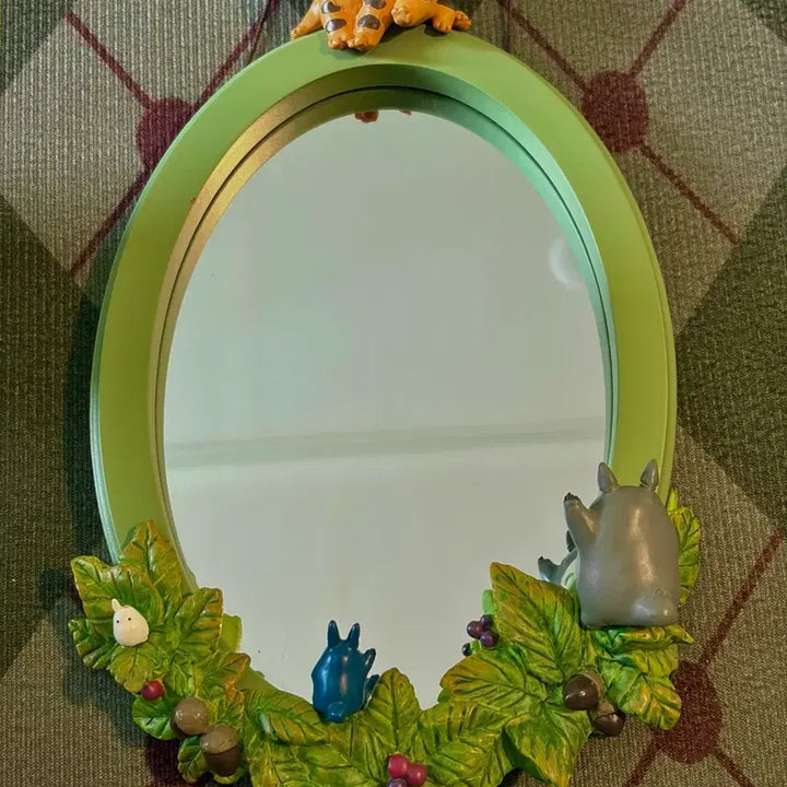 [BUNJANG] Studio Ghibli Classic My Neighbor Totoro Wall Mirror / 지브리 고전 이웃집토토로 벽걸이 거울