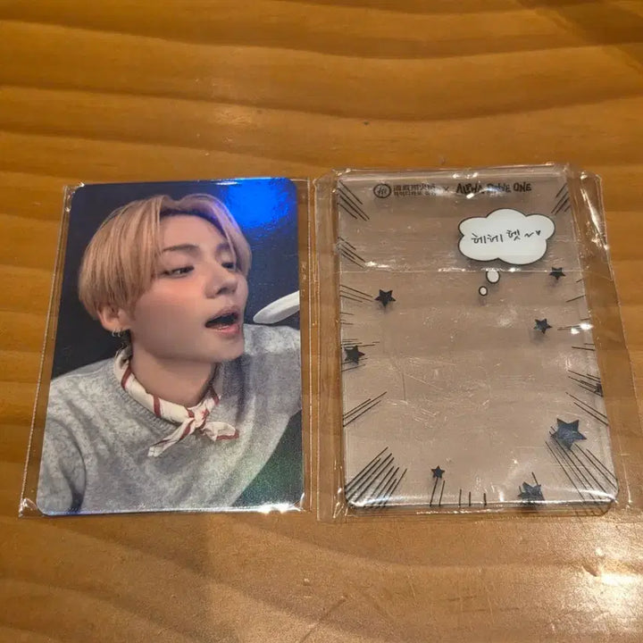 [BUNJANG] AlphaDriveOne 3rd Edition Photocard + Etiquette Clear Card (Lee Sangwon) / 하이디라오 알파드라이브원 상원 3차 포카 + 예절 클리어 카드 알디원