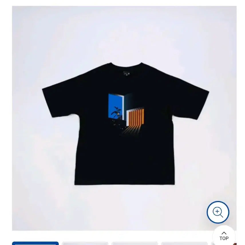 [BUNJANG] Yorushika Pop-up Black T-Shirt XL / 요루시카 팝업 티셔츠 블랙xl