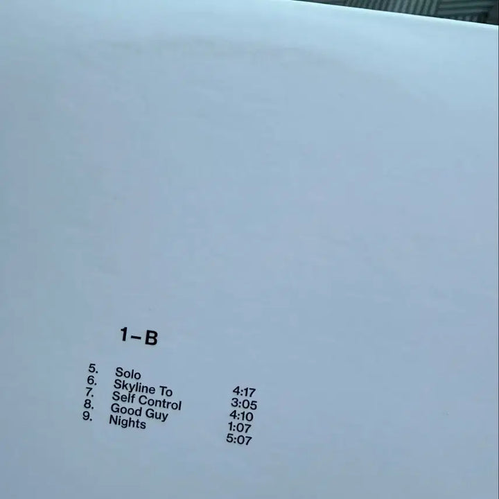 [BUNJANG] Frank Ocean Blonde &amp; Channel Orange Vinyl Bundle Set / 프랭크 오션 Blonde channel orange lp