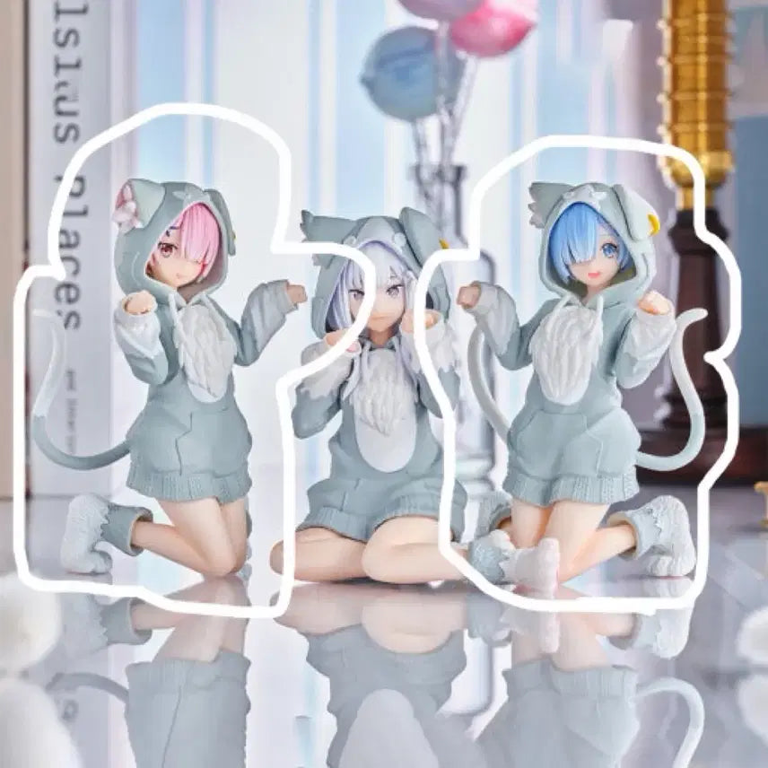 [BUNJANG] Sega Re:Zero YumeMirize Rem &amp; Ram Figure Set / [미개봉] 세가 리제로 유메미라이즈 렘,람 피규어 세트 일괄