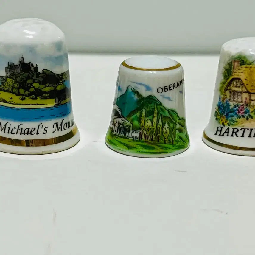 [BUNJANG] Vintage English Thimble Set (5 pcs) / 빈티지 영국산골무5세트가격