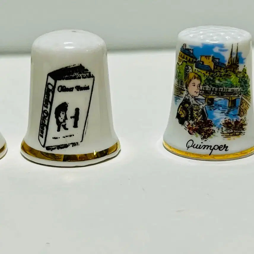 [BUNJANG] Vintage English Thimble Set (5 pcs) / 빈티지 영국산골무5세트가격