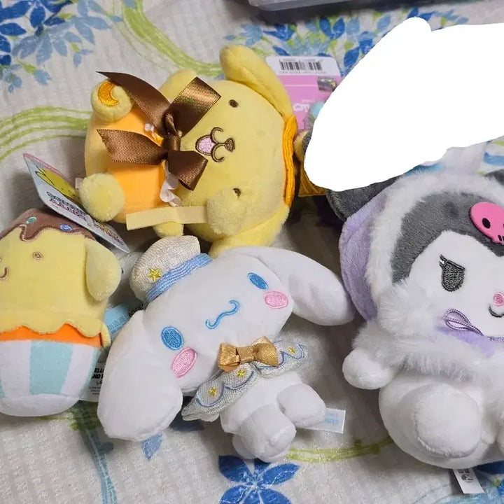 [BUNJANG] Sanrio Characters 4-Set Plush Bundle / 산리오 캐릭터 인형 4종 일괄