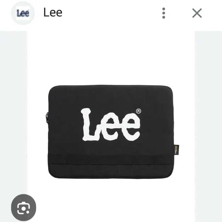 [SOLD OUT] LEE 리 노트북 타블렛 파우치 블랙 (코듀라 블랙)