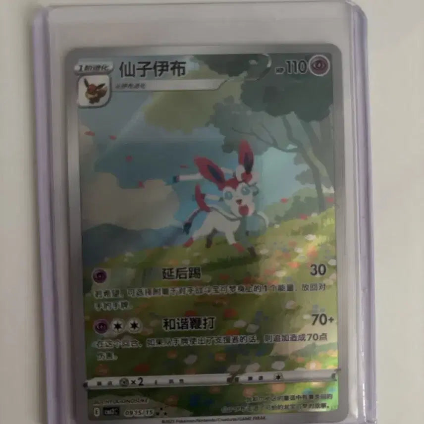 [BUNJANG] Limited Edition Chinese Nymphia Master Ball Holo Card Bundle / 포켓몬스터 중국판 한정 일러스트 님피아