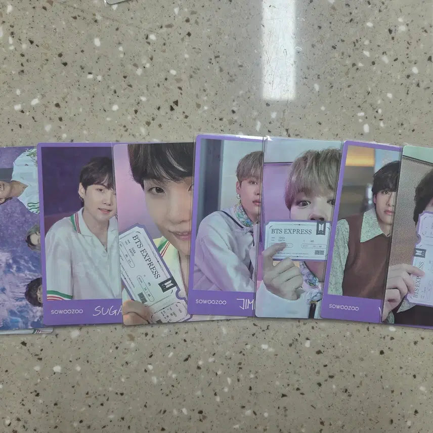 [BUNJANG] BTS Bangtan Boys Mini Photocard Bundle Set / 일괄)BTS 방탄소년단 소우주 미니포카 판매