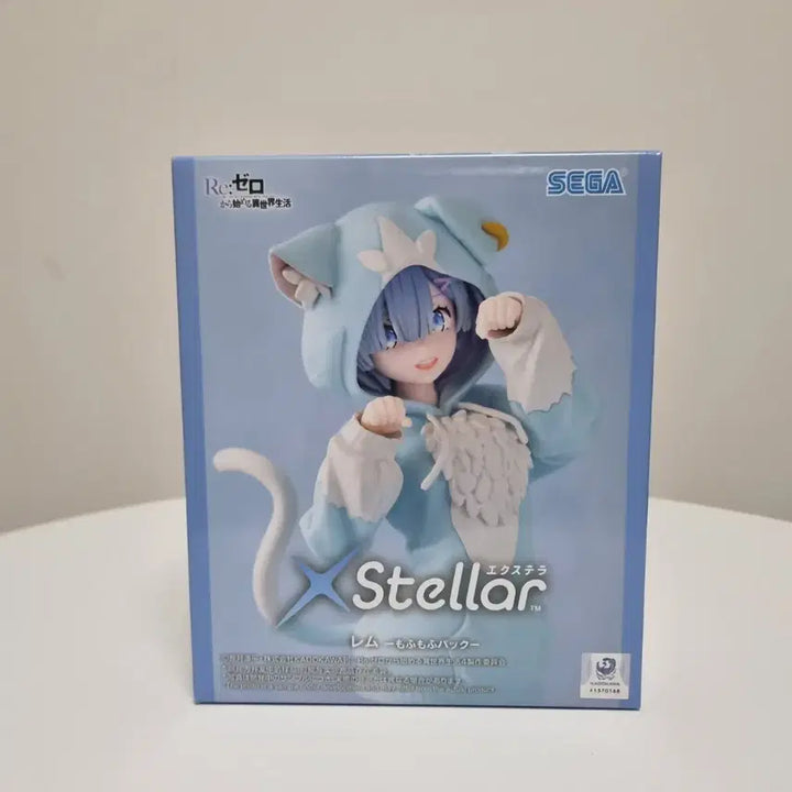 [BUNJANG] Sega X Stellar Re:Zero Ram Fluffy Mofupack Ver. Figure (Sealed) / [미개봉]세가 엑스텔라 리제로 렘 피규어 복슬복슬 모후모후