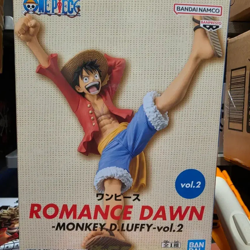 [BUNJANG] One Piece Luffy ROMANCE DAWN vol.2 Figure (Sealed) / 원피스 루피 피규어 ROMANCE DAWN vol.2 미개봉