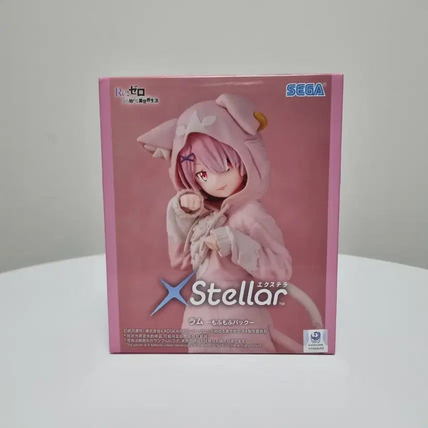 [BUNJANG] SEGA x Stellar Re:Zero Ram Figure Fluffy Mofu Pack Ver. (Sealed) / [미개봉]세가 XStellar 리제로 람 피규어 복슬복슬 모후모후