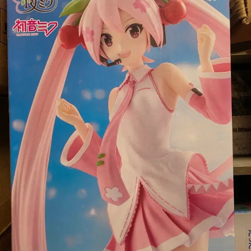 [BUNJANG] Banpresto Evolve Hatsune Miku Sakura Miku Figure (Sealed) / 반프레스토 이볼브 하츠네 미쿠 사쿠라 미쿠 피규어 미개봉