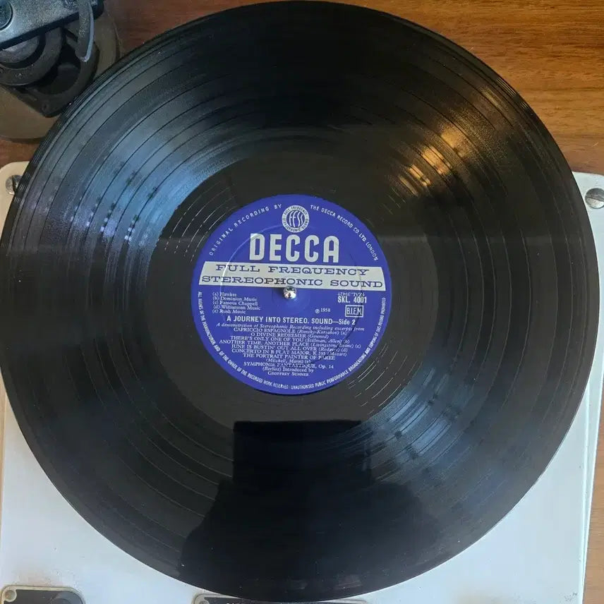 [BUNJANG] Decca LP-A Journey Into Stereo Sound (WB, ED1, 1958) / 데카 테스트 LP-A Journey Into Stereo (WB,ed1)