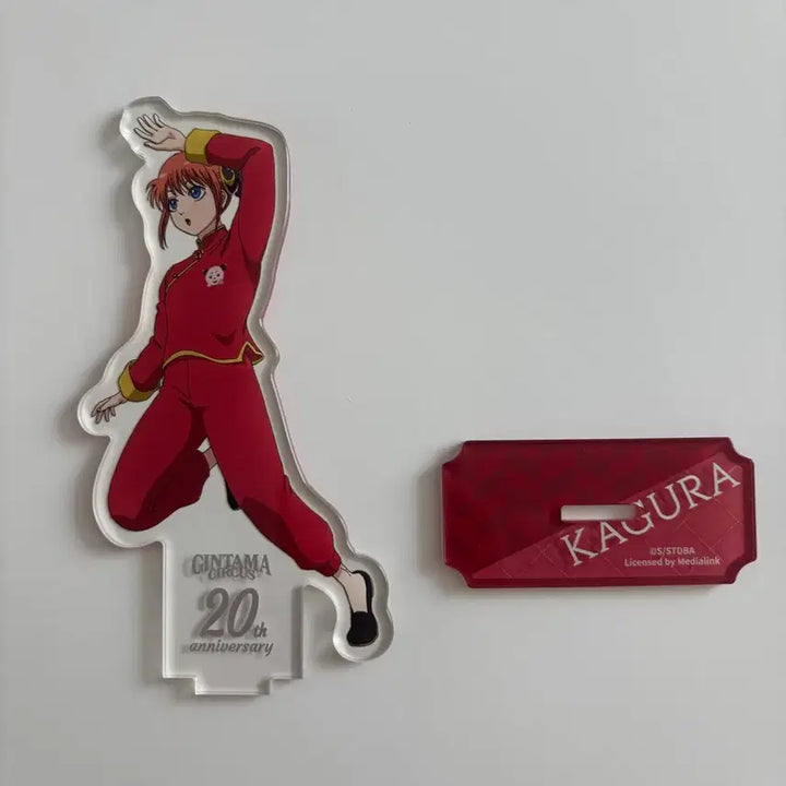 [BUNJANG] Gintama 20th Anniversary Series Kagura Acrylic Stand (Unsealed) / 은혼 20주년 시리즈 카구라 아크릴 스탠드(개봉상품)