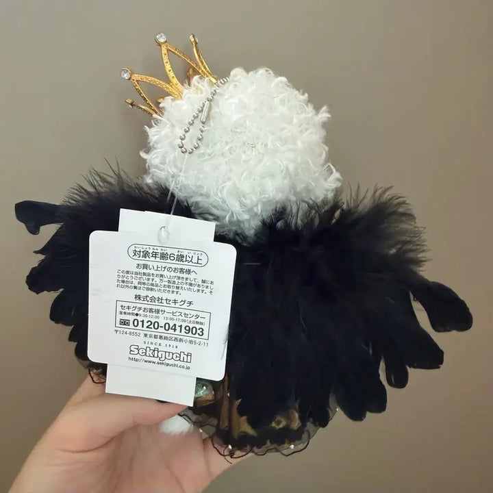 [BUNJANG] Custom Monchhichi Doll with Angel Crown / 천사 왕관 커스텀 몬치치 인형