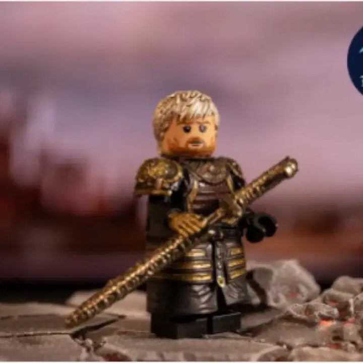[BUNJANG] Lung Brick Game of Thrones Jaime Lannister Custom Lego Minifigure / 룽브릭 왕좌의게임 제이미 라니스터 레고 커스텀 미개봉 새상품