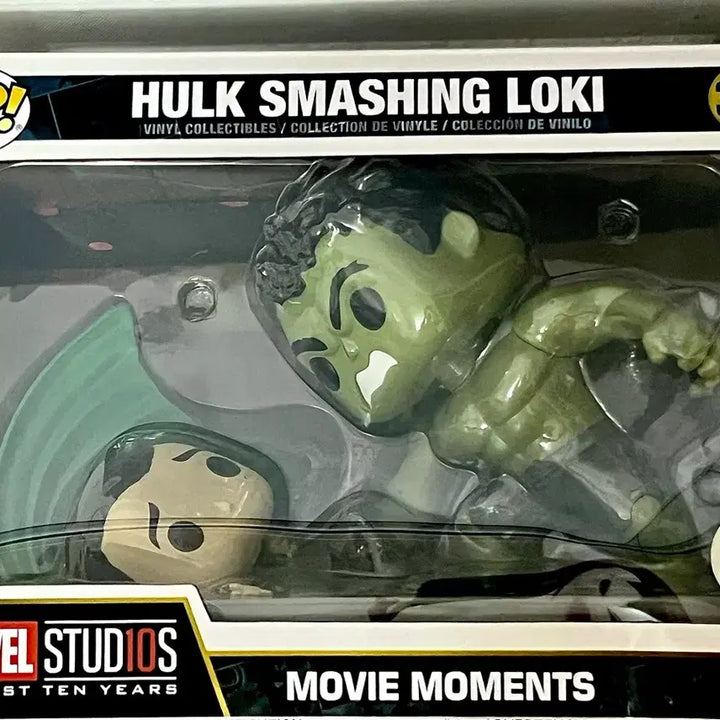 [BUNJANG] Funko Pop Avengers Loki Hulk Smashing Vinyl Figure / 마블 어벤져스 로키 헐크 스매싱 펀코팝