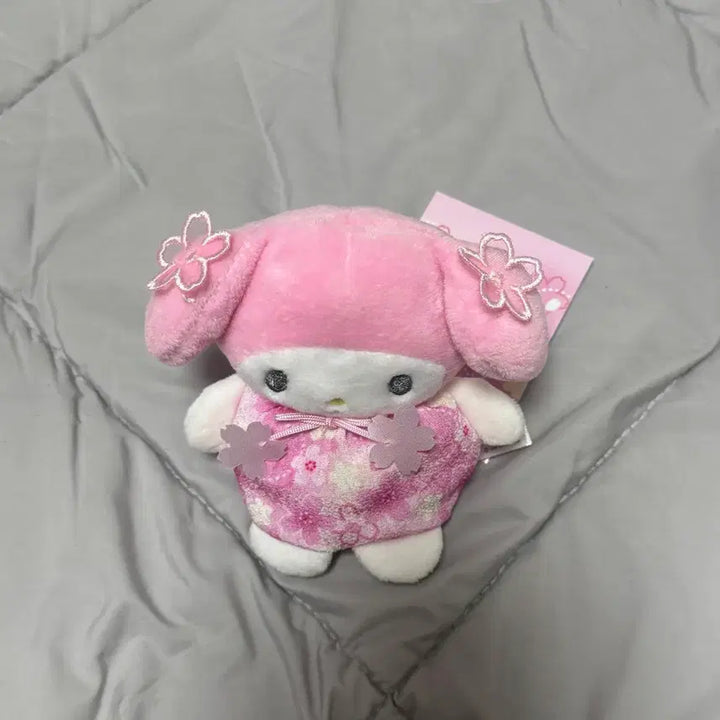 [BUNJANG] My Melody Cherry Blossom Edition Pouch Doll / 마이멜로디 찰주머니 인형 벚꽃 에디션