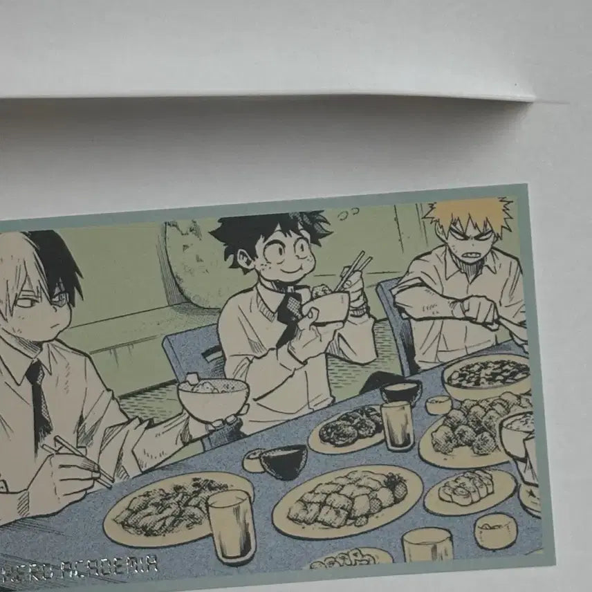 [BUNJANG] My Hero Academia Original Drawing Exhibition Memorial Card / 나히아 히로아카 원화전 메모리얼 카드