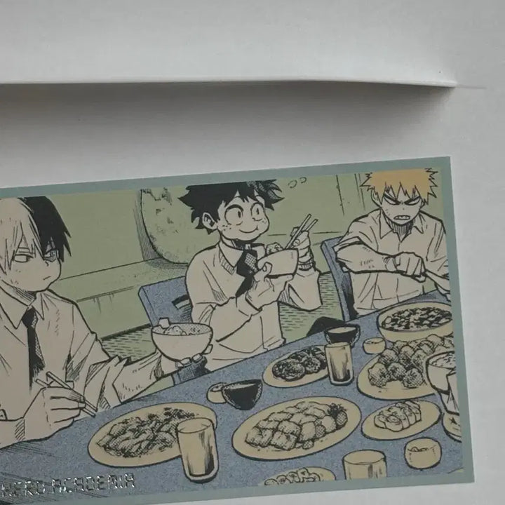 [BUNJANG] My Hero Academia Original Drawing Exhibition Memorial Card / 나히아 히로아카 원화전 메모리얼 카드