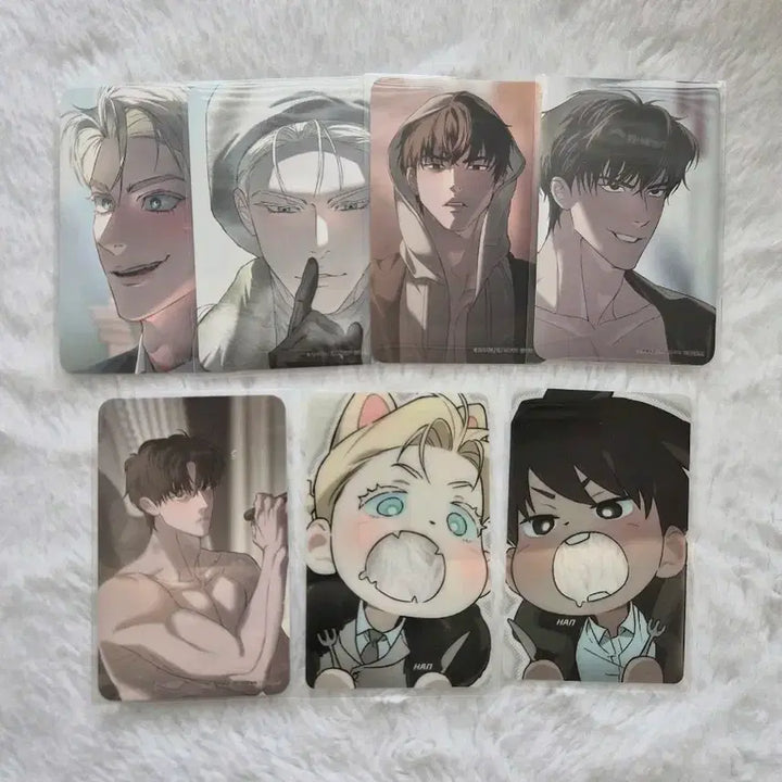 [BUNJANG] Code Name Anastasia Visit Photocard Bundle Set / 코드네임 아나스타샤 방문포카 방포,와앙포카 일괄. 코아나