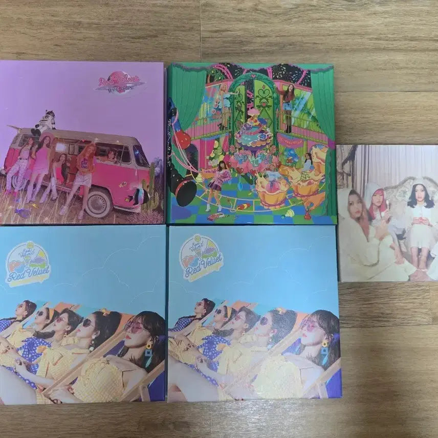 [BUNJANG] Red Velvet 5 Album Bundle Set / 레드벨벳 앨범 5종 일괄 네고가능