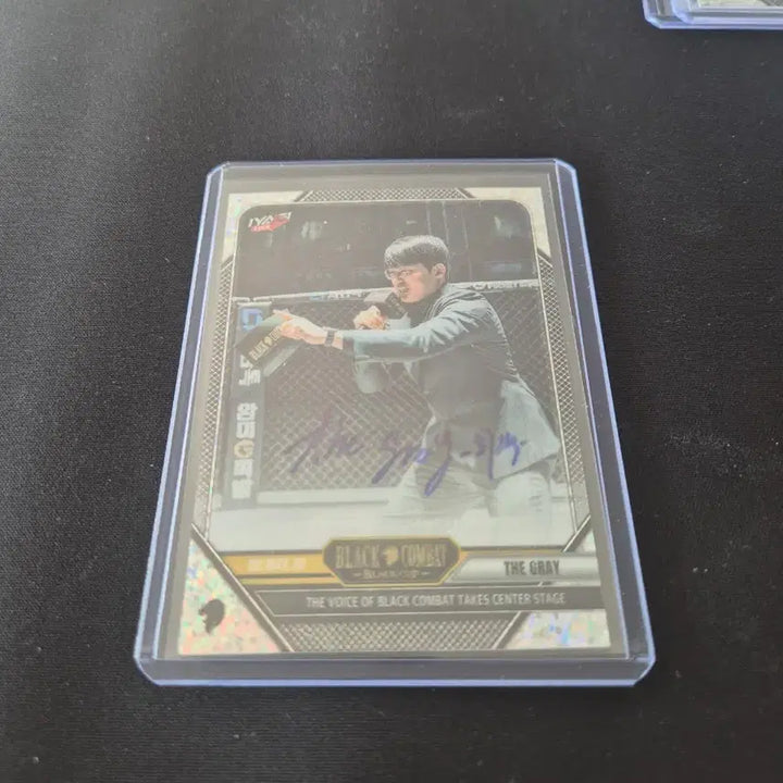 [BUNJANG] Black Combat The Gray Autographed Signed Card / 블랙컴뱃 더 그레이 선수 친필 사인 카드