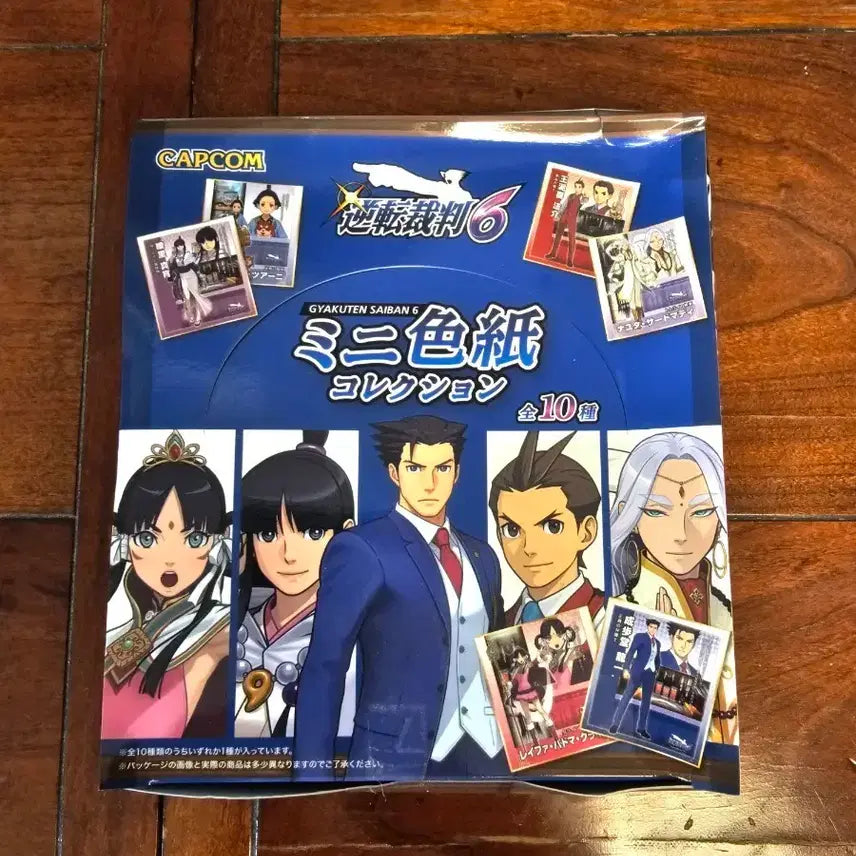 [BUNJANG] Ace Attorney 6 Mini Shikishi Collection (Sealed) / 미개봉 역전재판6 미니 색지 컬렉션