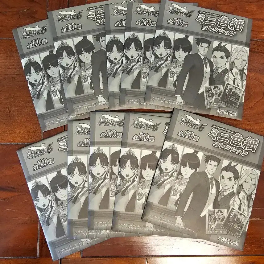 [BUNJANG] Ace Attorney 6 Mini Shikishi Collection (Sealed) / 미개봉 역전재판6 미니 색지 컬렉션