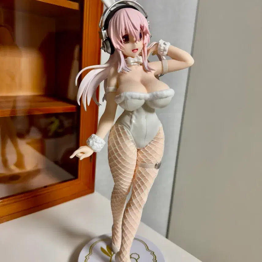 [BUNJANG] FURYU Super Nica Cute White Bunny Girl Figure / 후류 슈퍼 소니코 비큐트 화이트 바니걸