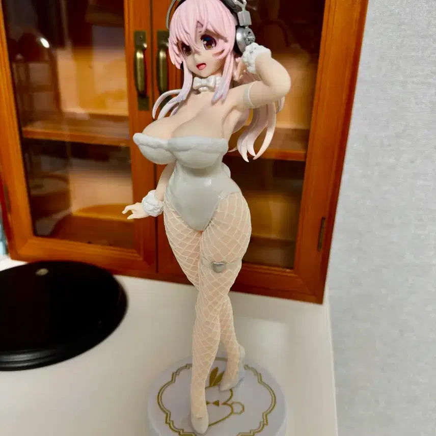[BUNJANG] FURYU Super Nica Cute White Bunny Girl Figure / 후류 슈퍼 소니코 비큐트 화이트 바니걸