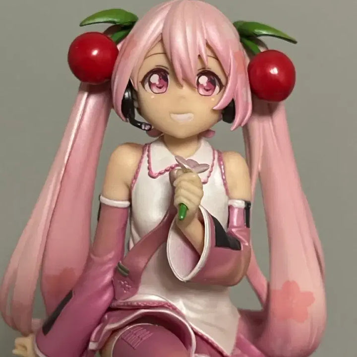 [BUNJANG] Sakura Miku Noodle Stopper Figure 2022 Pearl Version / 사쿠라 미쿠 누들스토퍼 피규어 판매 2022 하츠네 미쿠