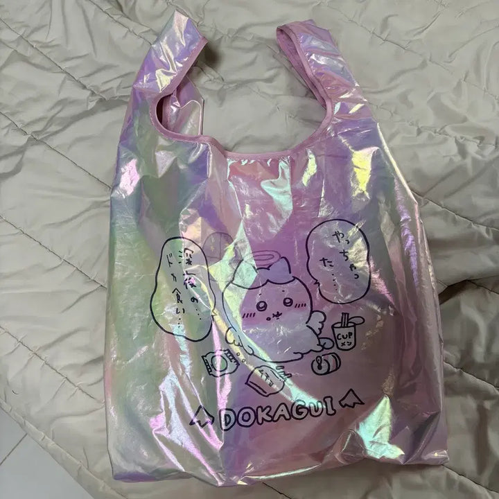 [BUNJANG] Chiikawa Angel &amp; Devil Aurora Eco Bag / 치이카와 천사 &amp; 악마 오로라 에코백