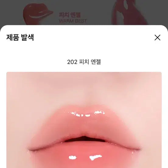 [SOLD OUT] 새상품)팁토우 글로우 틴트 202 피치 앤젤/정가 9,900원