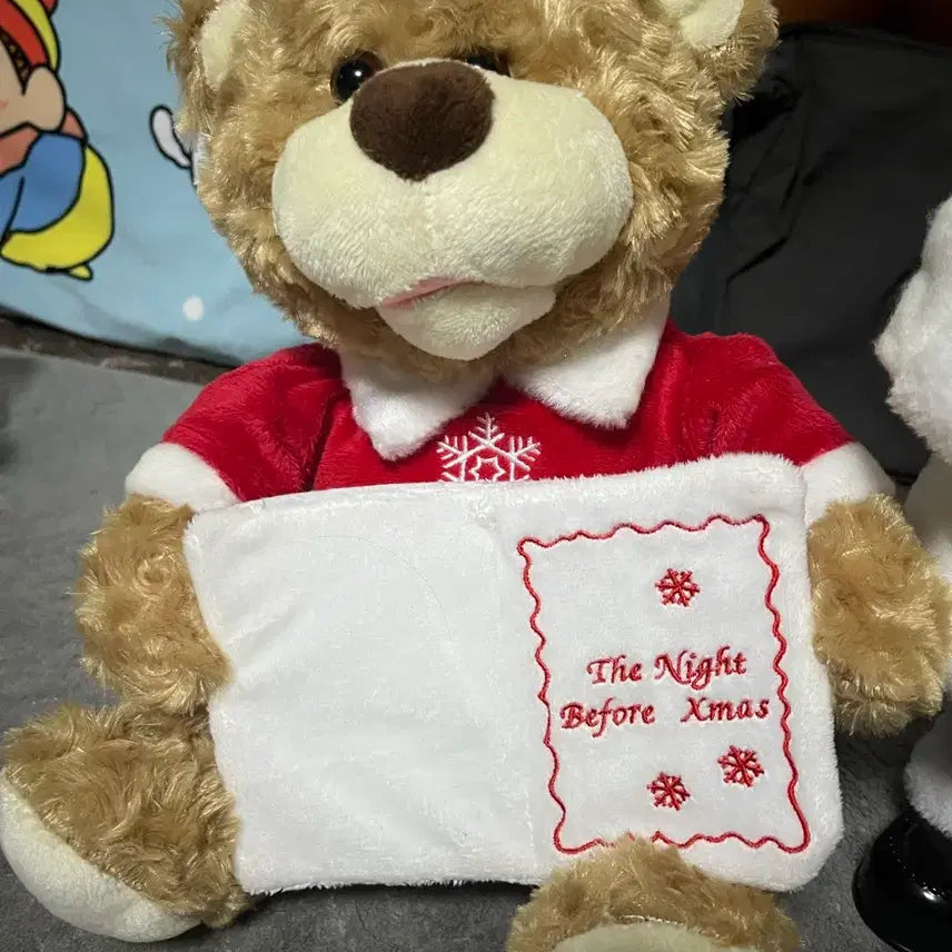 [SOLD OUT] 크리스마스 곰인형, 산타클로스 인형 세트