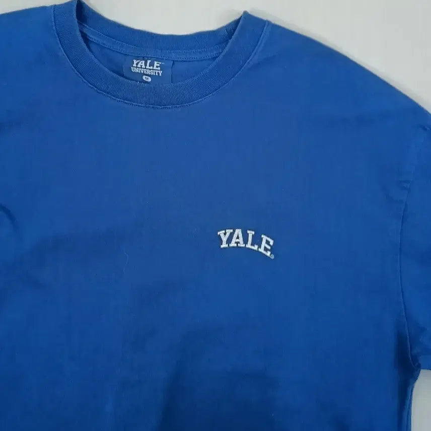 [BUNJANG] YALE Short Sleeve T-Shirt Blue / YALE 반팔 티셔츠 블루 M
