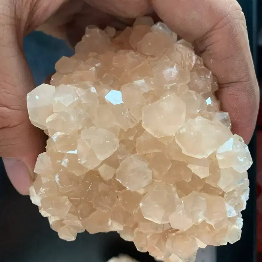 [BUNJANG] Calcite Crystal Group Set (Quartz, Rock, Mineral) / 칼사이트 원석 4점 일괄 (수정,수석,광물)