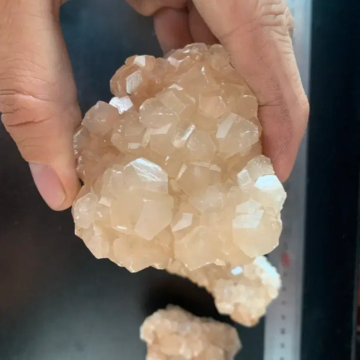 [BUNJANG] Calcite Crystal Group Set (Quartz, Rock, Mineral) / 칼사이트 원석 4점 일괄 (수정,수석,광물)